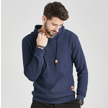 Cargar imagen en el visor de la galería, Winter Men's Hoodie Drawstring Sweatshirt Slim Hood Sweatshirt