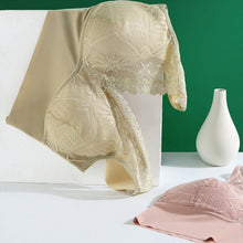 Cargar imagen en el visor de la galería, Lace Fixed Cup Push-Up Sleep Bra