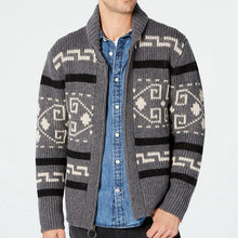 Load image into Gallery viewer, Sweater Big Cardigan Zip Up Knit