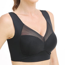 Cargar imagen en el visor de la galería, Women's Lace Wide Shoulder Strap Beautiful Back Bra