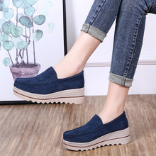 Cargar imagen en el visor de la galería, Autumn hollow anti-slip thick-soled shoes