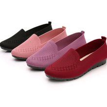 Cargar imagen en el visor de la galería, Fly-woven mesh shallow mouth breathable shoes