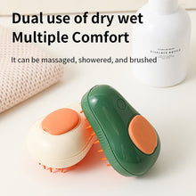 Cargar imagen en el visor de la galería, 3 in 1 Cat Steamy Brush for Massage, Clean and Removing Loose Hair