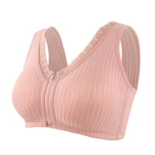 Cargar imagen en el visor de la galería, Plus Size Front Closure Wireless Lightweight Bra Women Underwear