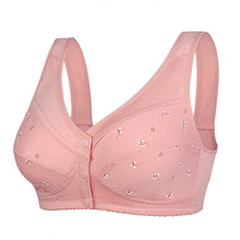 Load image into Gallery viewer, Ladies Soft Cotton Thin Cup Front Button Underwear