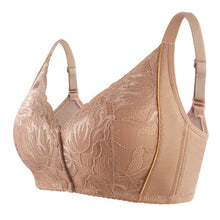 Cargar imagen en el visor de la galería, Women's lace front button shaped bra