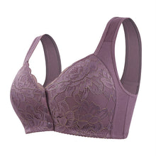 Load image into Gallery viewer, Sports Bra Women Ribbed Seemless Top Back Smoothing Plus Size