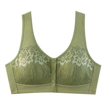 Cargar imagen en el visor de la galería, Thin Front Open Button No Steel Ring Ladies Bra