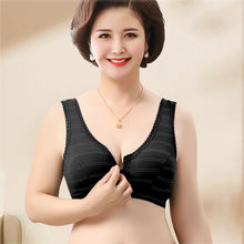 Cargar imagen en el visor de la galería, PLUS SIZE COTTON FRONT BUCKLE BRA