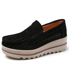 Cargar imagen en el visor de la galería, Autumn hollow anti-slip thick-soled shoes