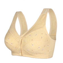Load image into Gallery viewer, Ladies Soft Cotton Thin Cup Front Button Underwear