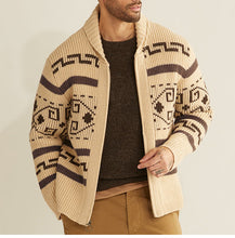 Load image into Gallery viewer, Sweater Big Cardigan Zip Up Knit