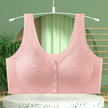 Cargar imagen en el visor de la galería, Women's front button lace wireless bra