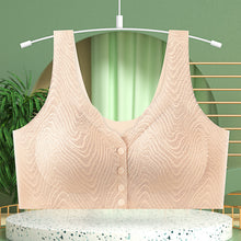 Cargar imagen en el visor de la galería, Women's front button lace wireless bra
