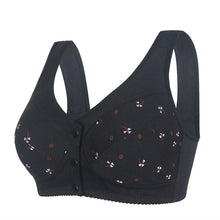 Load image into Gallery viewer, Ladies Soft Cotton Thin Cup Front Button Underwear