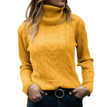 Load image into Gallery viewer, Women's Turtleneck Sweaters 2024 Fashion Long Sleeve Pullover