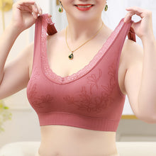 Cargar imagen en el visor de la galería, Soft Cup Seamless Push Up Lingerie Middle-Aged Women Underwear
