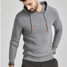 Cargar imagen en el visor de la galería, Winter Men's Hoodie Drawstring Sweatshirt Slim Hood Sweatshirt