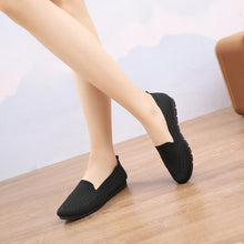 Cargar imagen en el visor de la galería, Fly-woven mesh shallow mouth breathable shoes