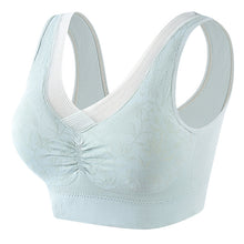 Cargar imagen en el visor de la galería, Women's cotton breathable plus size vest style bra