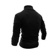 Cargar imagen en el visor de la galería, Men's Cotton Blend Turtle Neck Knitted Slim Sweater