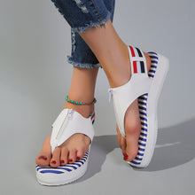 Load image into Gallery viewer, Ladies Casual Thick Soled Flip Flops