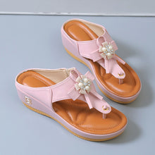 Load image into Gallery viewer, Summer Beach Platform Flip Flops