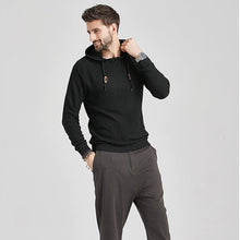 Cargar imagen en el visor de la galería, Winter Men's Hoodie Drawstring Sweatshirt Slim Hood Sweatshirt