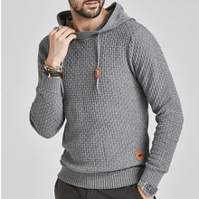 Cargar imagen en el visor de la galería, Winter Men's Hoodie Drawstring Sweatshirt Slim Hood Sweatshirt