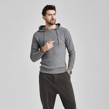 Cargar imagen en el visor de la galería, Winter Men's Hoodie Drawstring Sweatshirt Slim Hood Sweatshirt