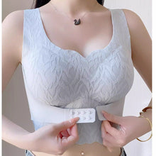 Cargar imagen en el visor de la galería, Women's Front Button Adjustable Seamless Sports Bra