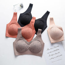Cargar imagen en el visor de la galería, One-Piece Seamless Latex Wire-Free Push-Up Bra