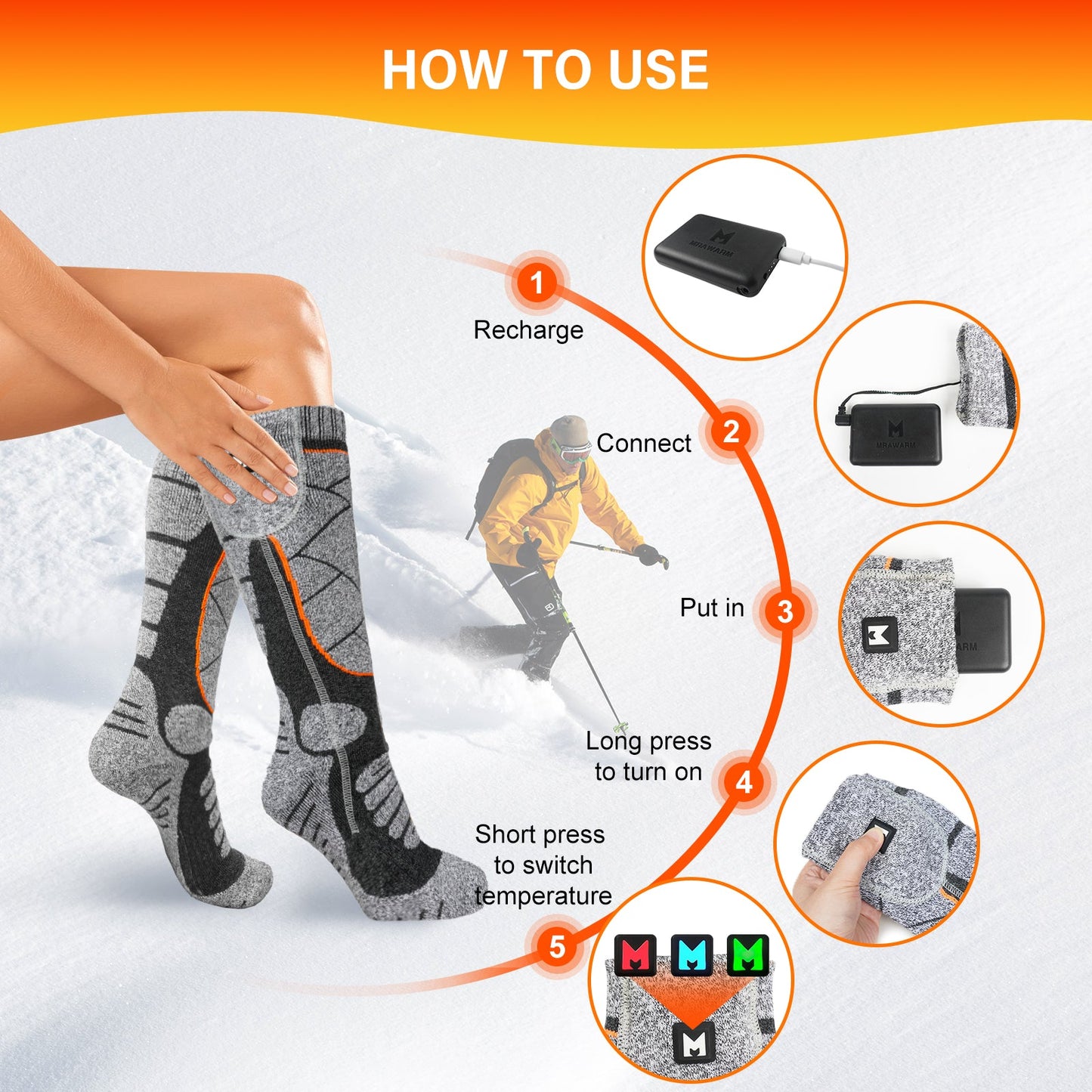 Grishay Heated Socks