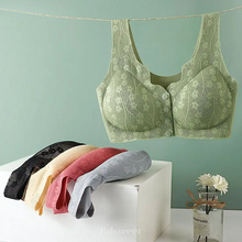 Cargar imagen en el visor de la galería, Women's front button push-up comfortable underwear
