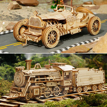 Load image into Gallery viewer, 🔥EARLY SUMMER HOT SALE 48% OFF🔥 - SUPER WOODEN MECHANICAL MODEL PUZZLE SET