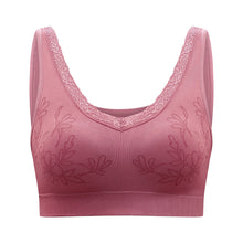 Cargar imagen en el visor de la galería, Soft Cup Seamless Push Up Lingerie Middle-Aged Women Underwear