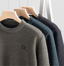Load image into Gallery viewer, Men's Warm Cozy Lined Solid Color Premium Sweater