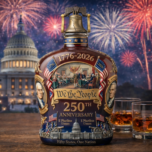 U.S. 250th Anniversary Commemorative Whiskey Decanter(1776-2026)