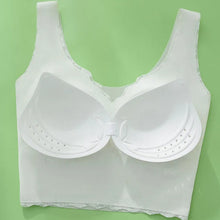 Cargar imagen en el visor de la galería, Women Seamless Lace Underwear Large Bralette Breathable Padded Wire Free Bras