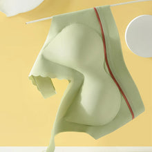 Cargar imagen en el visor de la galería, Women's seamless push-up latex deep V comfortable bra