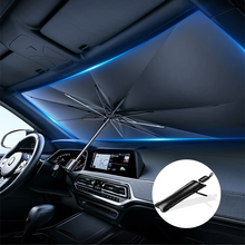 Cargar imagen en el visor de la galería, Foldable Car Windshield Sun Shade Umbrella