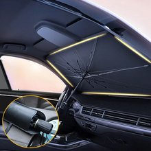 Cargar imagen en el visor de la galería, Foldable Car Windshield Sun Shade Umbrella