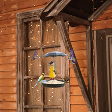 Cargar imagen en el visor de la galería, Hanging Umbrella Girl Bird Feeder Garden Decor