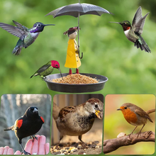 Cargar imagen en el visor de la galería, Hanging Umbrella Girl Bird Feeder Garden Decor