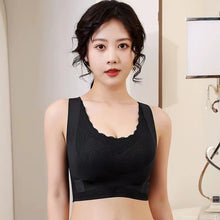 Cargar imagen en el visor de la galería, Women's plus size push up front buckle sports bra