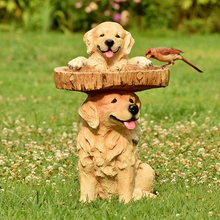 Cargar imagen en el visor de la galería, Last Sale 49% OFF🎄Resin Sculpture Bird Feeders