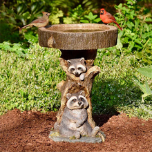 Cargar imagen en el visor de la galería, Last Sale 49% OFF🎄Resin Sculpture Bird Feeders