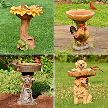 Cargar imagen en el visor de la galería, Last Sale 49% OFF🎄Resin Sculpture Bird Feeders