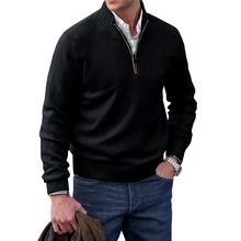 Cargar imagen en el visor de la galerĆa, š„MEN'S CASHMERE ZIPPER BASIC SWEATERš„