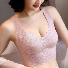 Cargar imagen en el visor de la galería, Women Seamless Lace Underwear Large Bralette Breathable Padded Wire Free Bras